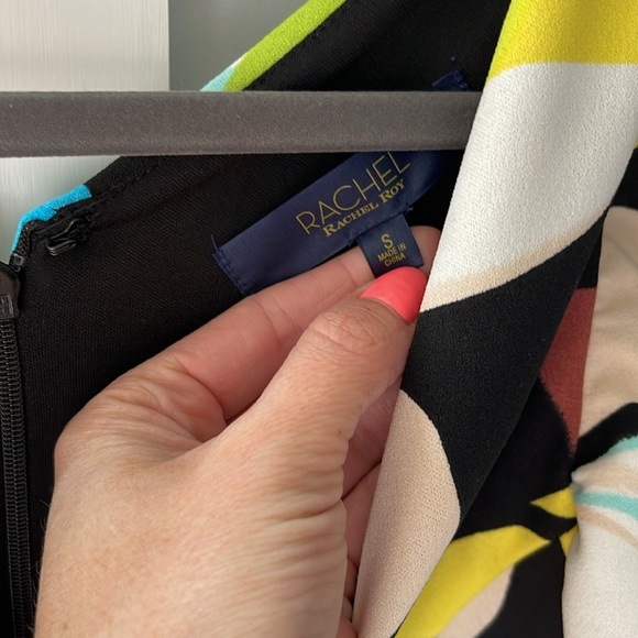 Rachel Roy Ruffled Sleeve Cropped Jumpsuit in Black Bloom Print - Picture 3 of 6